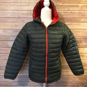 Columbia Omni-Heat Jacket with Red Interior